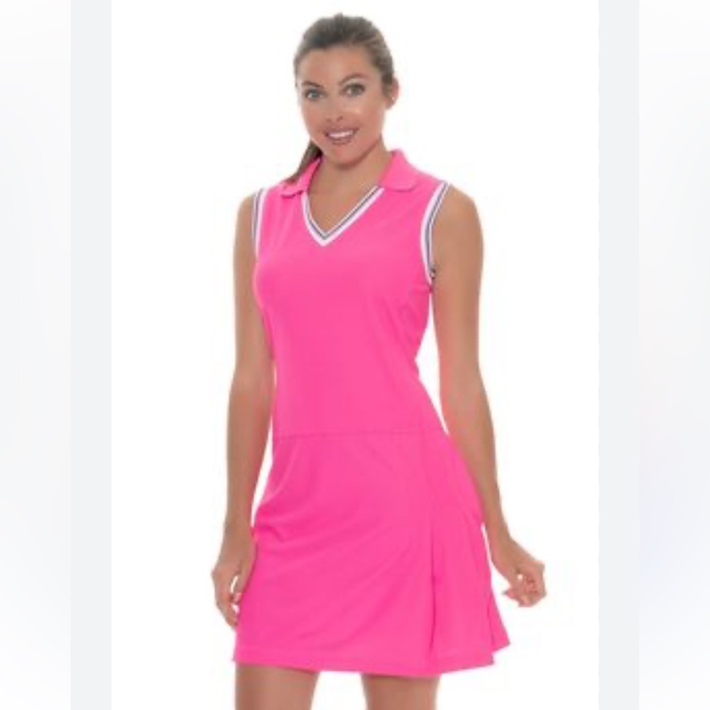 EP Pro Tour Tech Bright Pink Tennis Style Dress